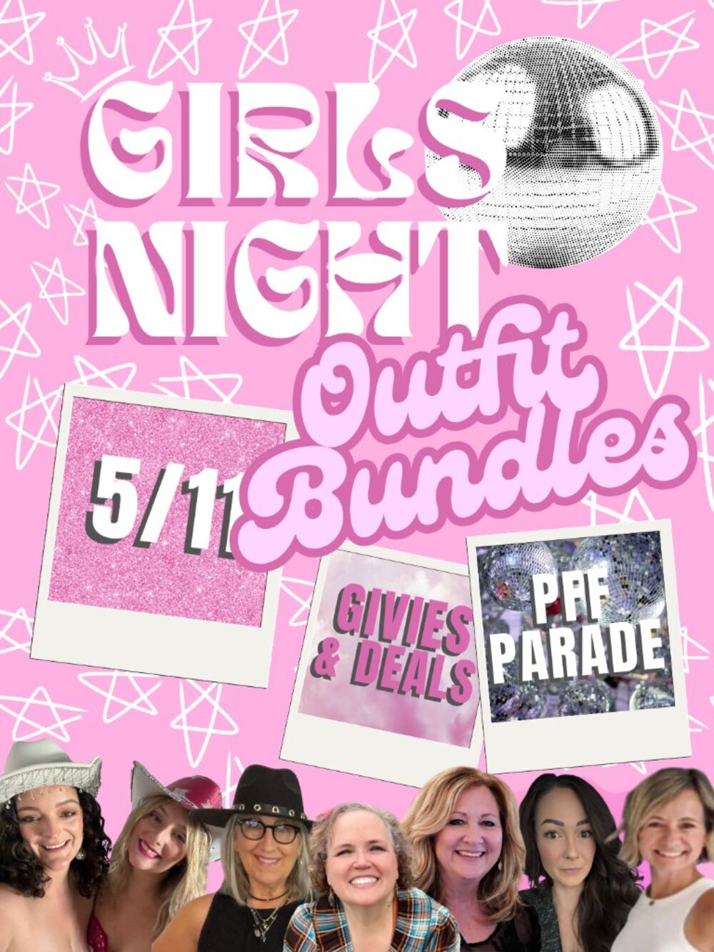 5/11🪩GIRLS NIGHT💘Outfit Bundles💃🏼